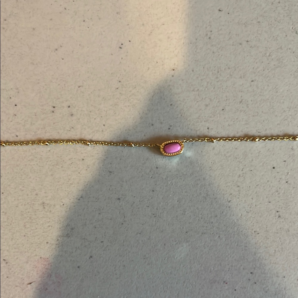 Small Pink Kendra Scott Necklace